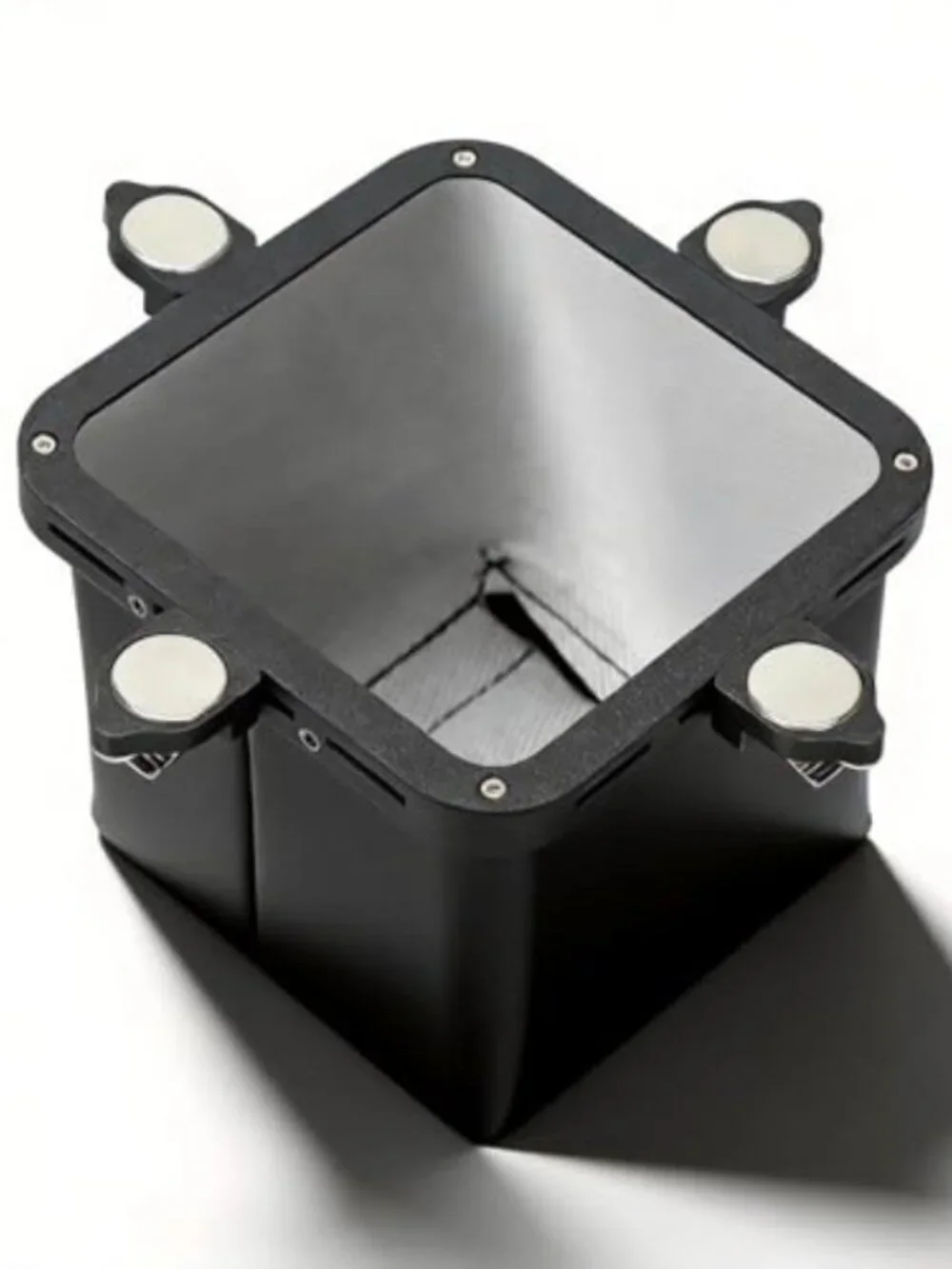 2 Small Magnetic Metal Shaving Catcher, Adjustable Electrical Dirt Bag 4 Movable